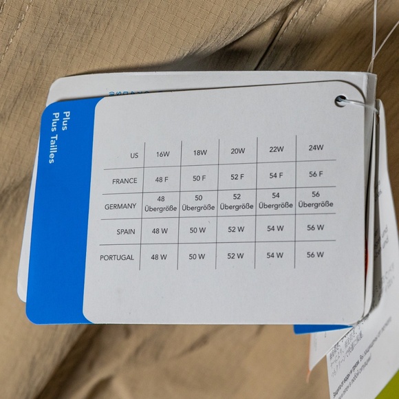 Columbia Women's Silver Ridge Stretch Utility Capris II Pants; Size 16W - Picture 14 of 16